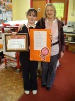 Catherine moore into handwriting winner